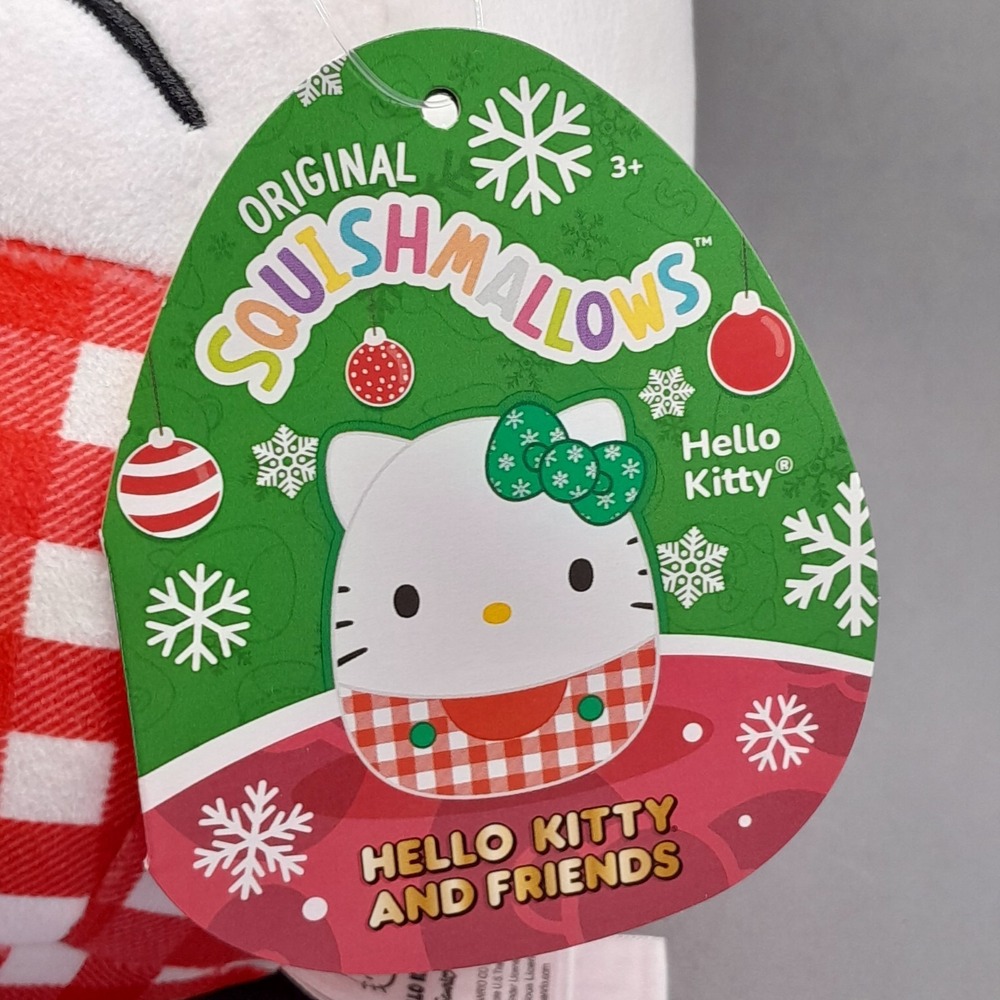Hello Kitty & Friends Squishmallows Christmas 2024 Plush 7" Stuffed Animal - Picture 6 of 9